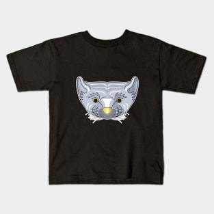 cute silver pine marten Kids T-Shirt